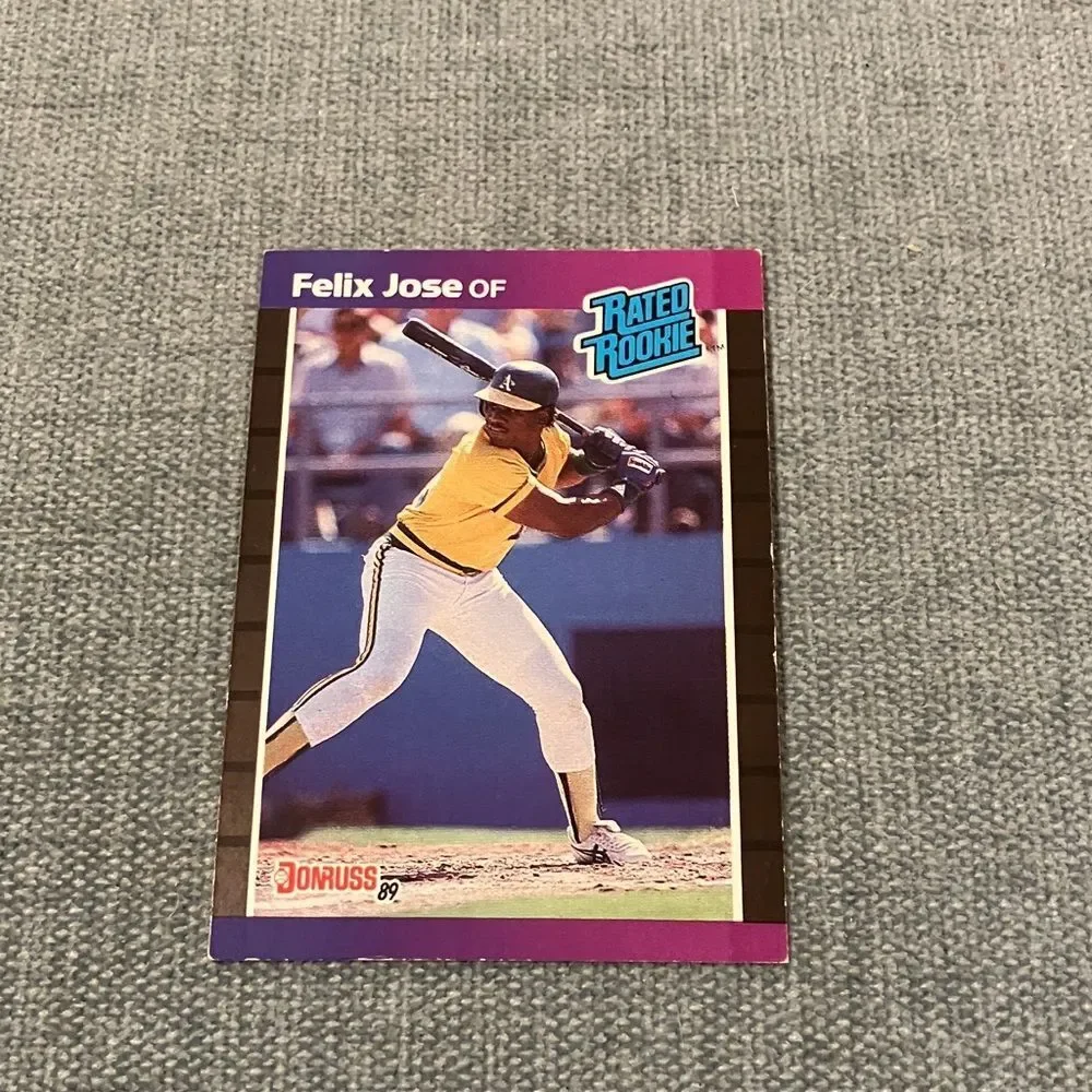 1989 Donruss Oakland A's Rated Rookie Baseball Card Trading Card